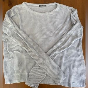 Light Blue Knit Brandy Melville Sweater